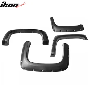 2004-2012 Chevy Colorado GMC Canyon Pocket Rivet Style Fender Flares