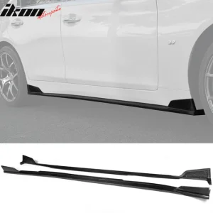 2014-2018 Infiniti Q50 V37 ST Style 2PCS Side Skirts Carbon Fiber FRP