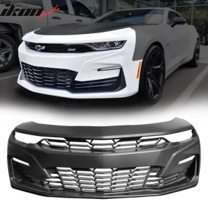 2019-2024 Chevy Camaro SS Style Unpainted Front Bumper Guard Cover PP