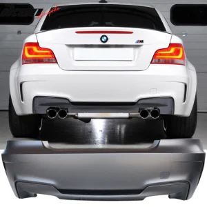 2007-2013 BMW E82 E88 128i 135i 1Series 1M Style Rear Bumper Cover PP