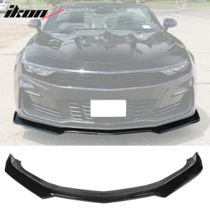 2016-2024 Chevy Camaro Front Lip Spoiler 1LE Style 3PCS ABS