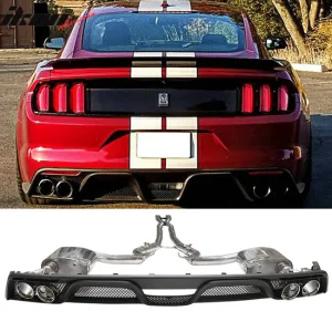 2015-2017 Ford Mustang Thunderbird Rear Diffuser Catback Exhaust Tips