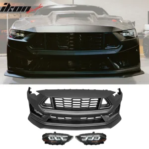 2018-2023 Ford Mustang Dark Horse Bumper Cover Switchback Headlight PP