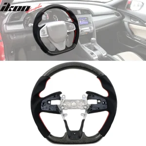 2016-2021 Civic Carbon Fiber Steering Wheel