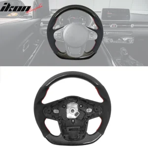 Carbon Fiber Steering Wheel for 2020-2025 Toyota Supra