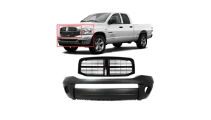 Bumper Cover & Grille for Dodge Ram 2006-2009