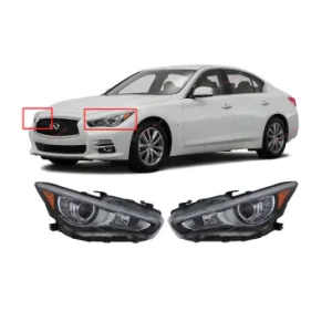 HeadLight for Infiniti Q50 2014-2017