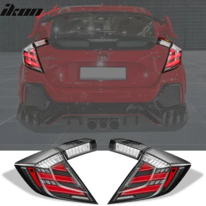 2017-2020 Honda Civic FK8 10th Gen Hatchback Type R Mugen Tail Lights